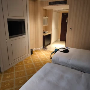 Room at the Ramada hotel in Shanghai