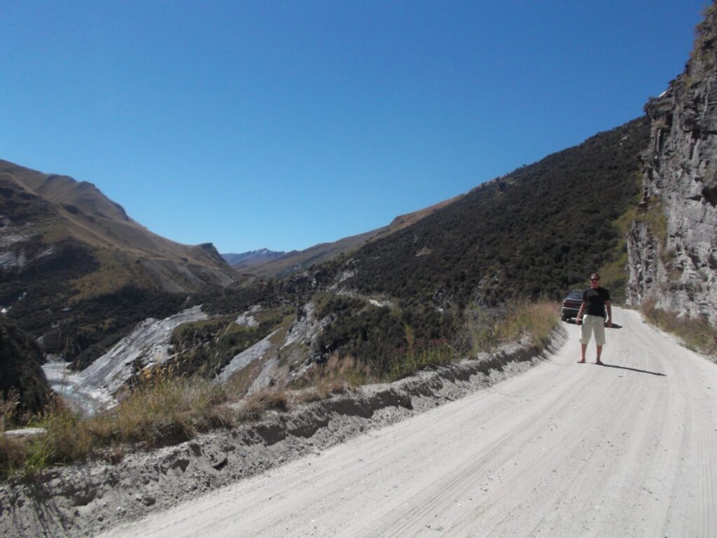 cesta do Skippers Canyon